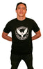Manifest Sovereignty - black shirt / white "Manifest Sovereignty" + phoenix"  (front only)